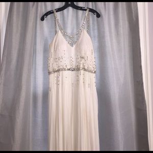 white prom dress