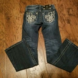 Miss me jeans girls size 7 - EUC