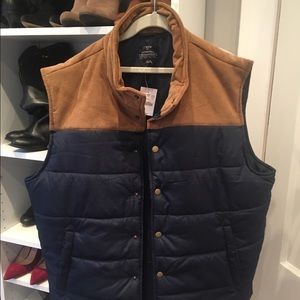 Brand new J-Crew vest.