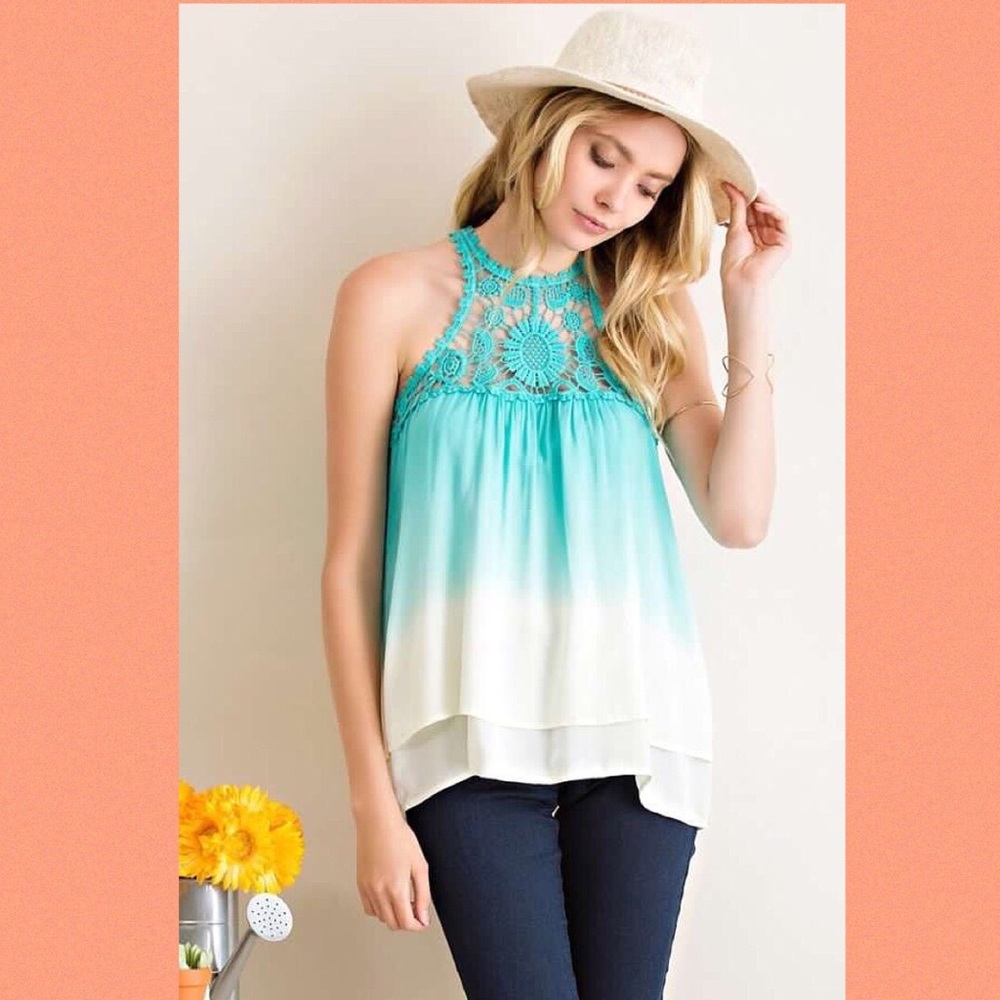 Knit top blouse