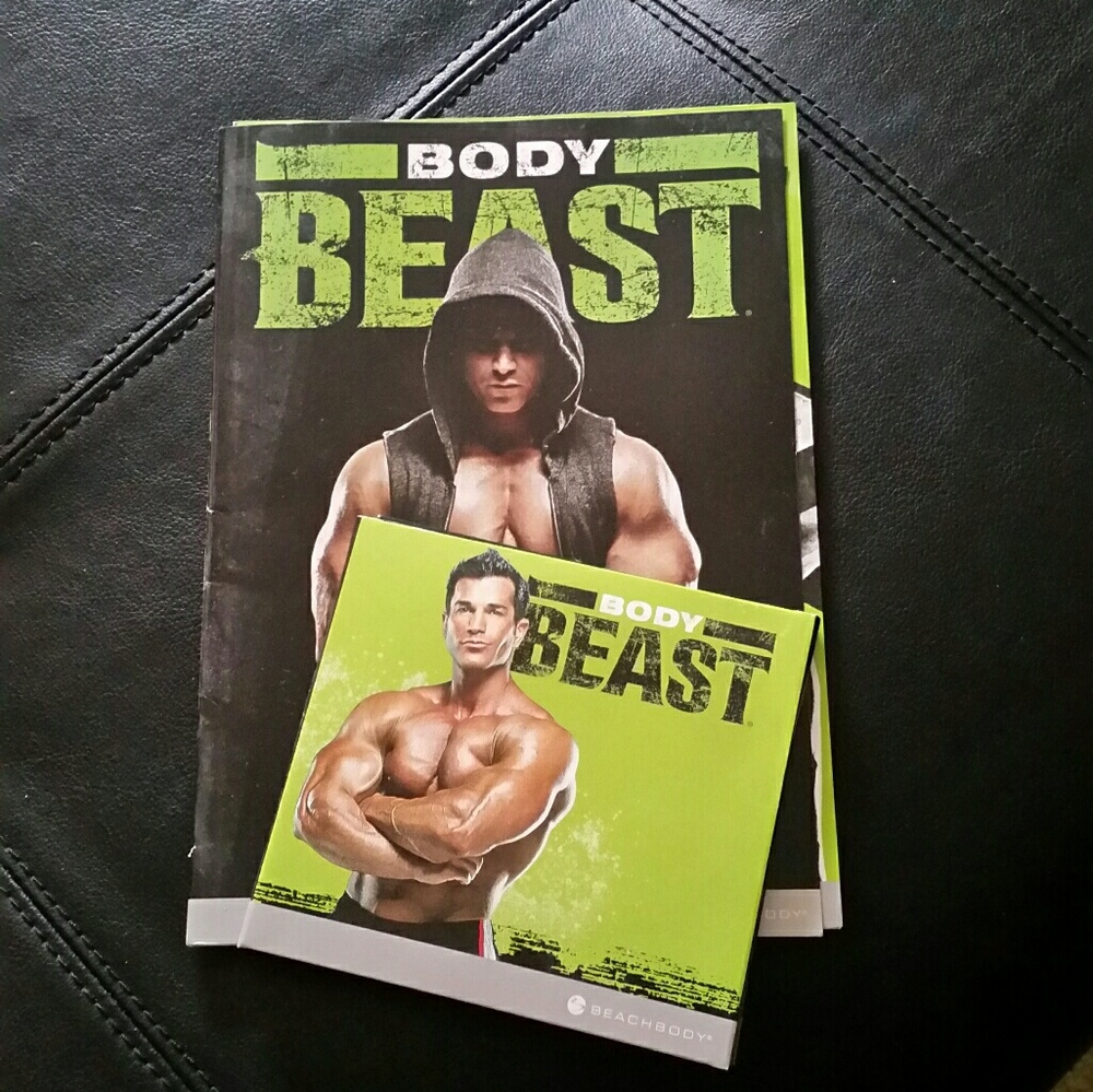 Body beast workout dvd's, never used !