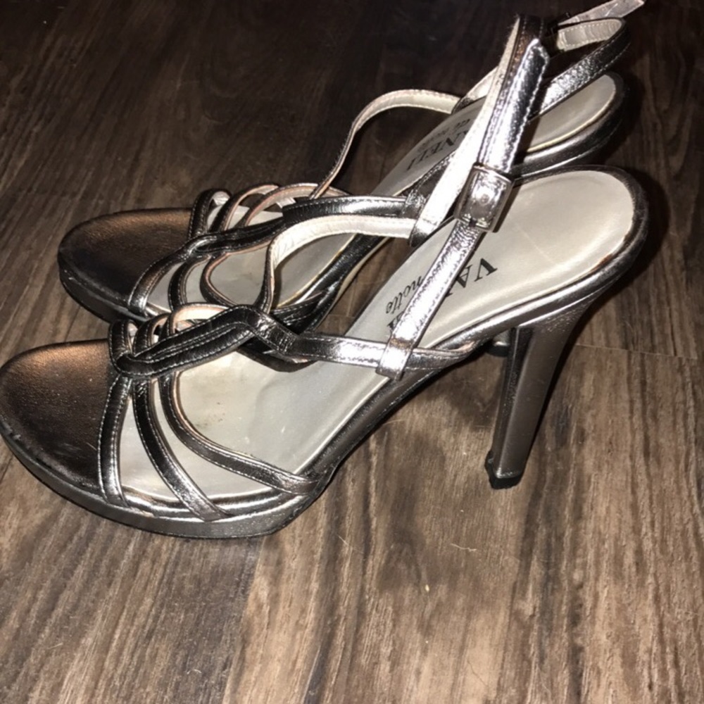 Vaneli Silver Heels