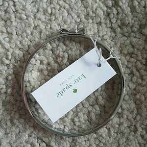 KATE SPADE Silver Bow Bracelet