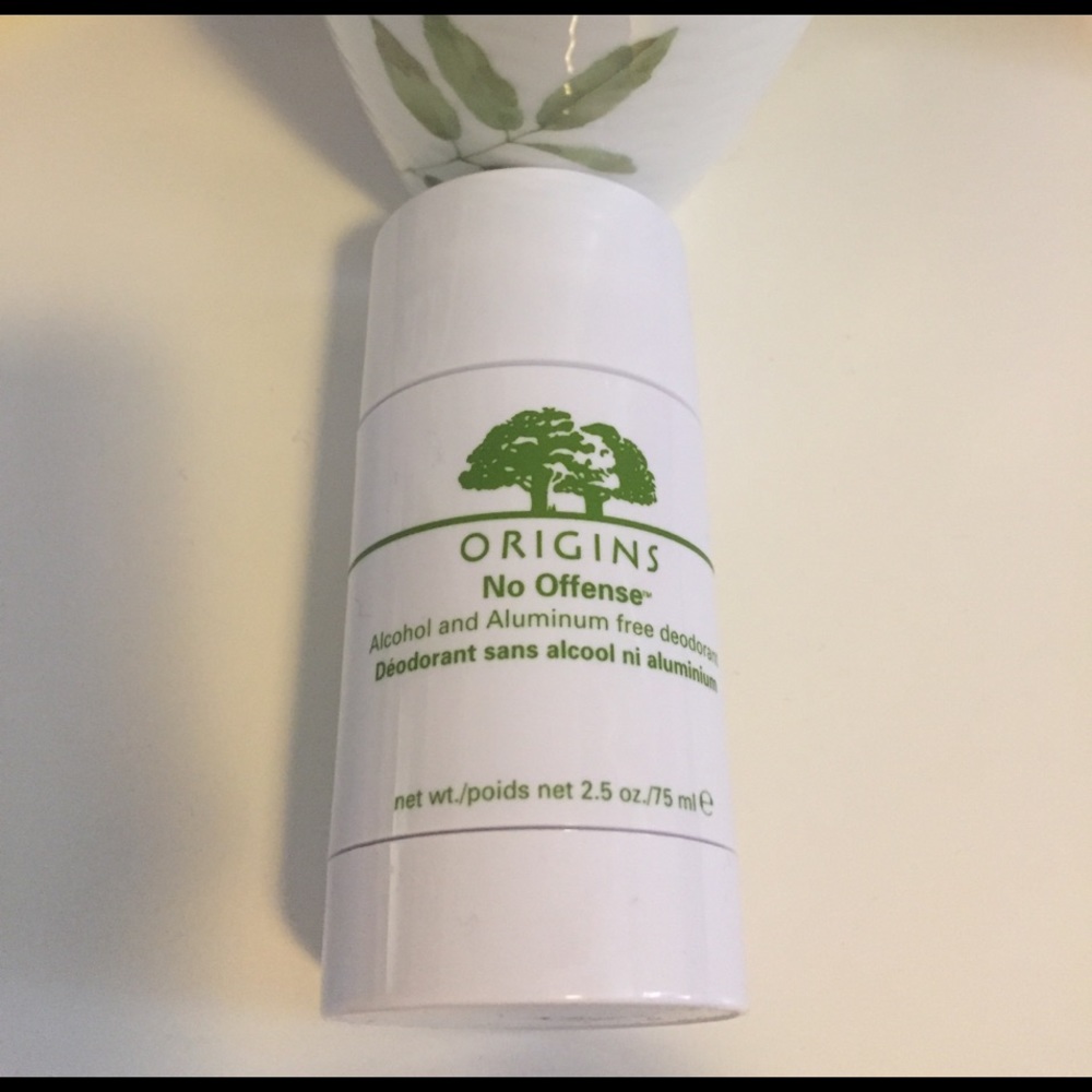 Oringing alcohol and Aluminum free deodorant