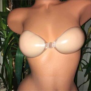 Strapless silicon Bra