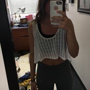 MUMU crop top size medium