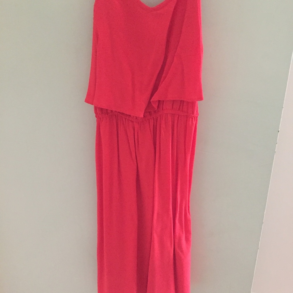 coral dress