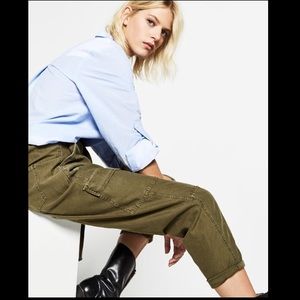 Zara Baggy Cargo Trousers