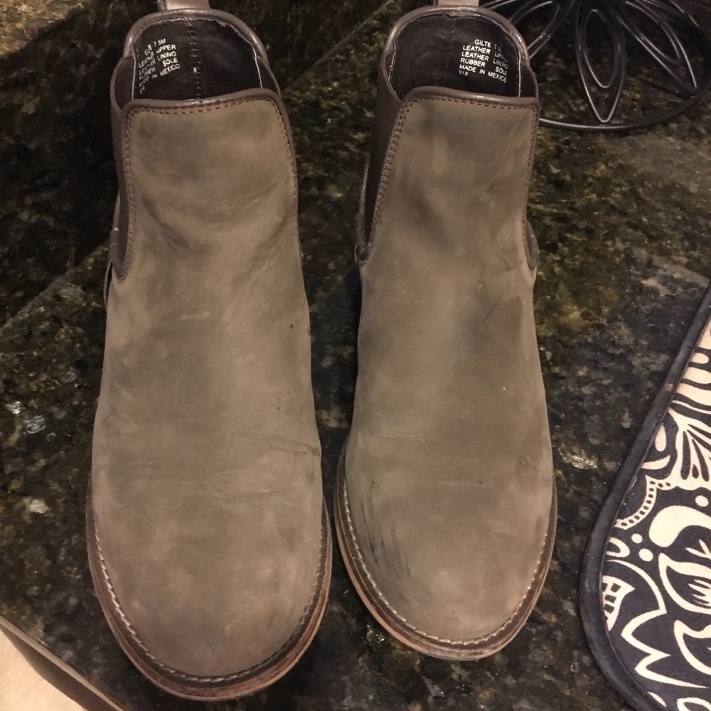 Steve Madden leather "gilte" ankle boots size7.5
