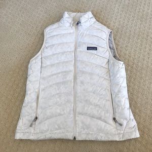Patagonia White Down Vest