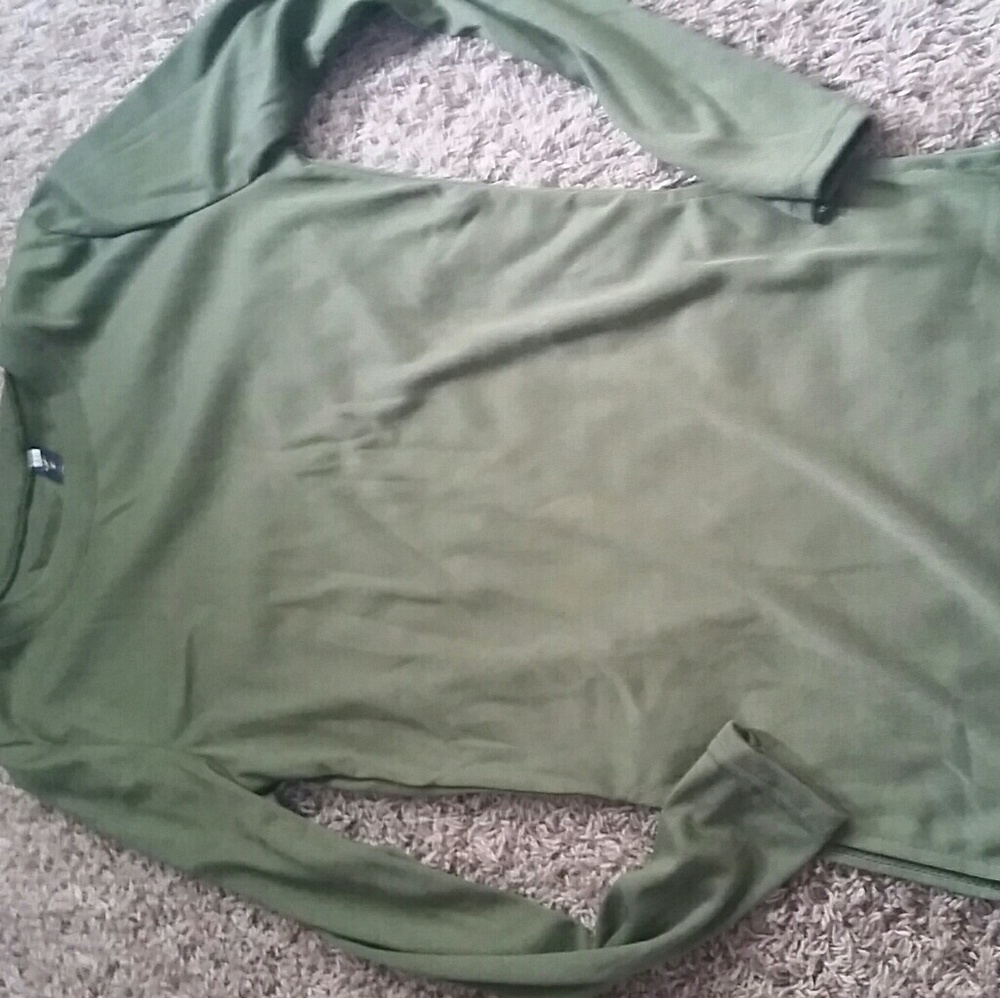 Army green top