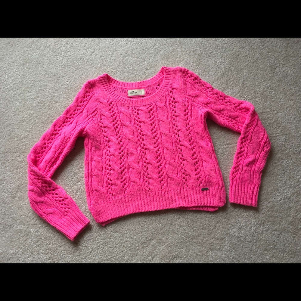 ✨Like New ✨ Pink Hollister Sweater