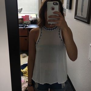 High neck tank size small