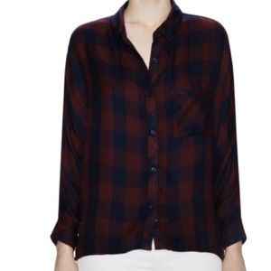 New never worn rails plaid shirt