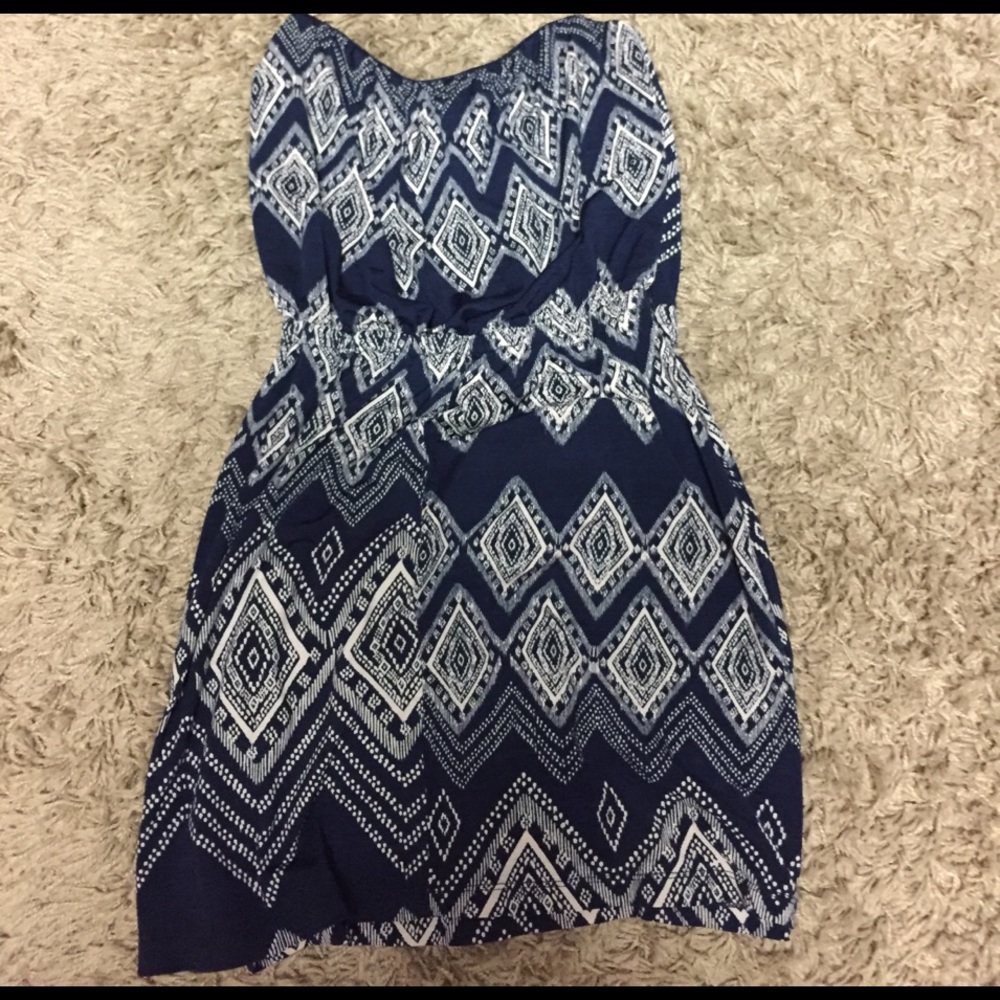 Strapless dress