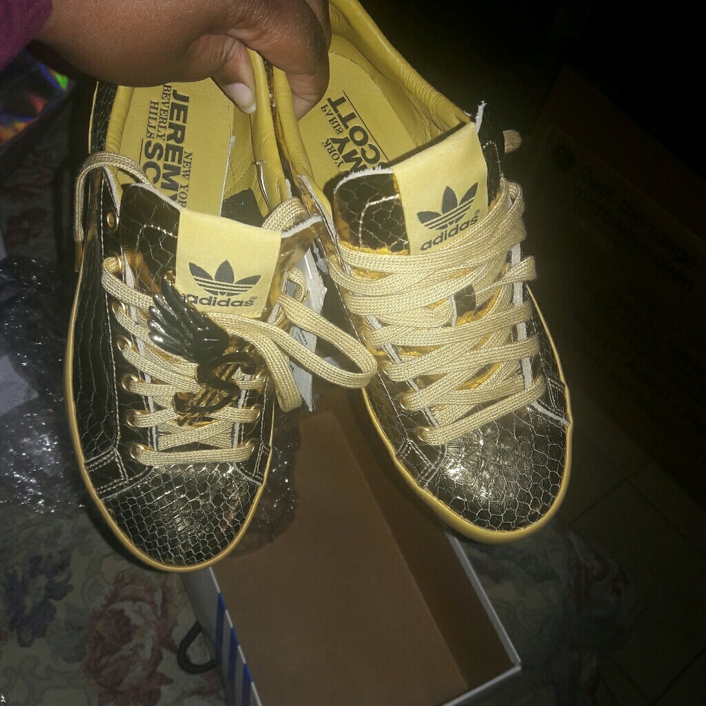 Jeremy Scott  gold rod  laver