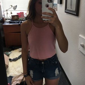 Pink Crop Top size medium