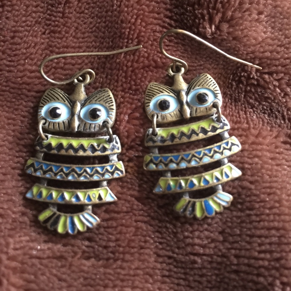 Owl earrings
