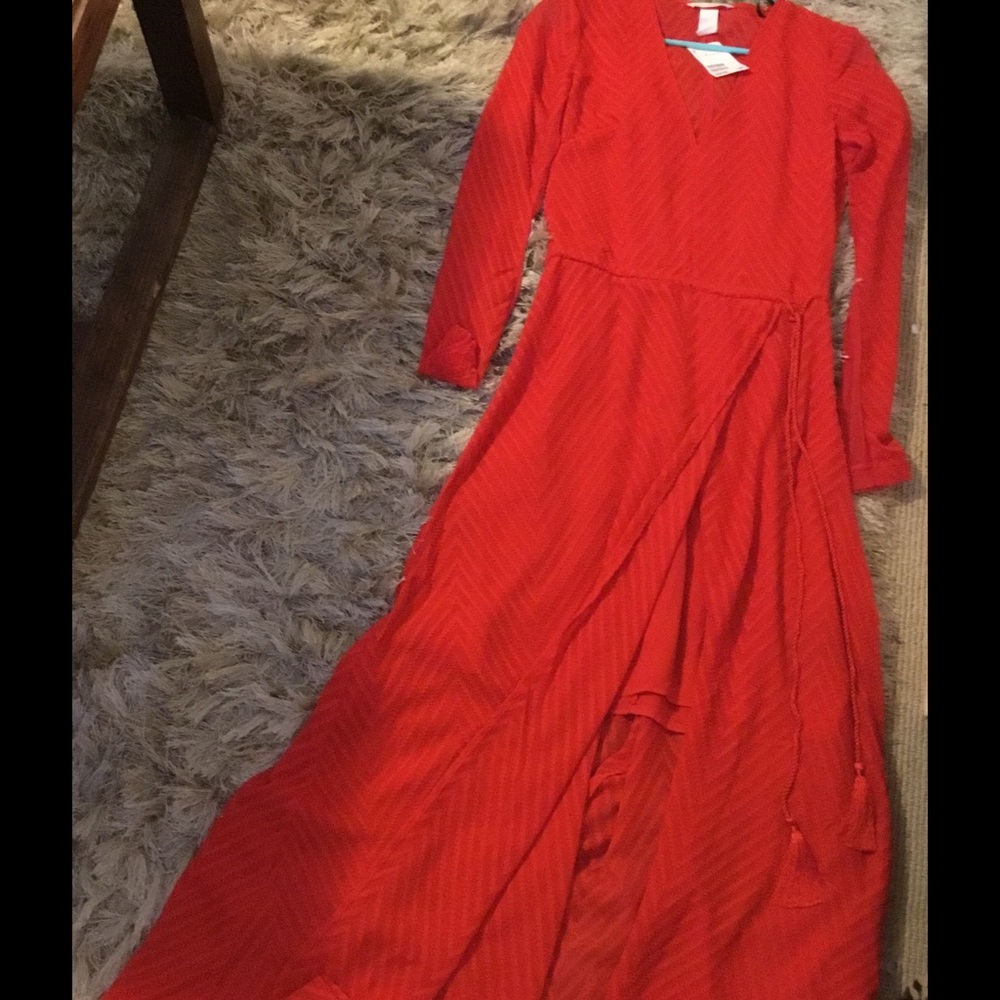 Rare Katy Perry h&m collection holiday long dress