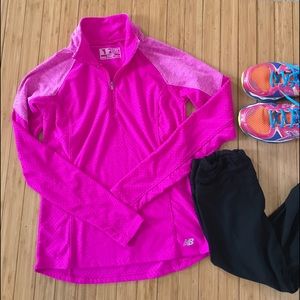 New Balance Fuchsia Exercise Jacket