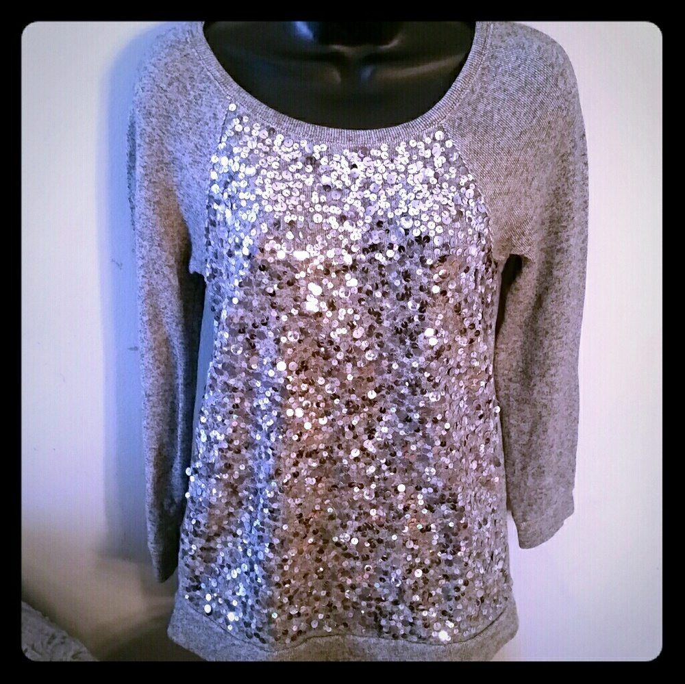 J.Crew Sequined Sweater