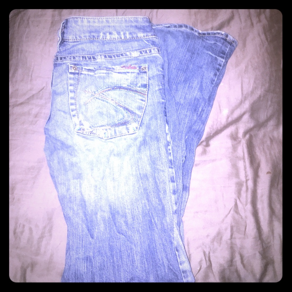 Silver jeans