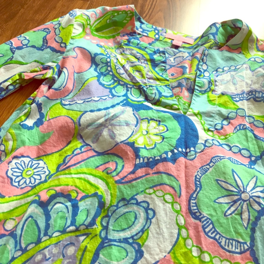 Flowy Lilly Pulitzer blouse