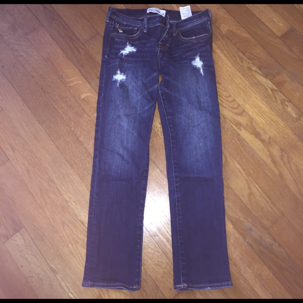 Abercrombie Kids Lightly Ripped Jeans