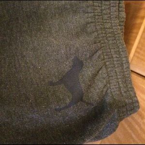 Grey sweatpants from Victoria's Secret pink