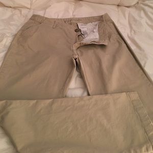 2 pair of Dockers khakis (tan and brown)