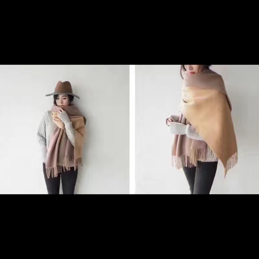 Acne studio🎀Canada scarf, camel  reversed color