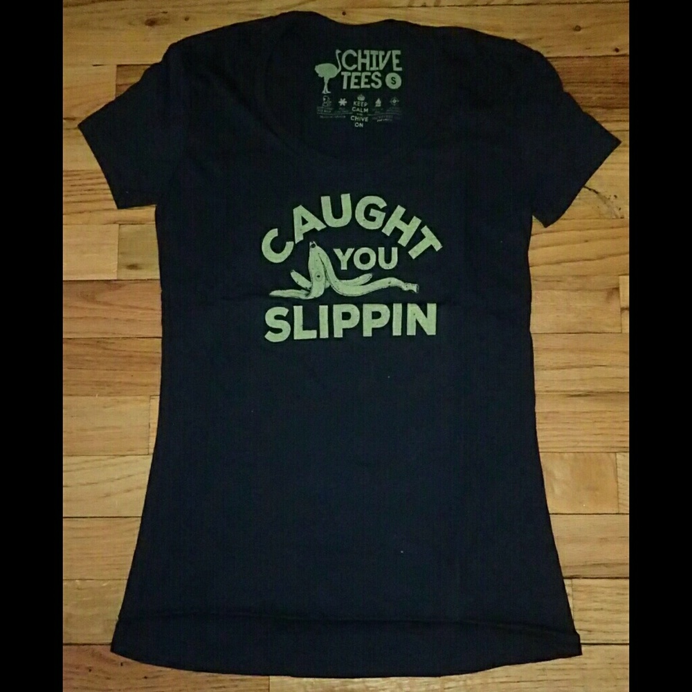 Chive Tees Caught You Slippin Shirt S - New