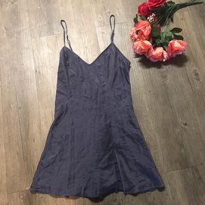 Vintage Victoria's Secret Silk Slip - Navy