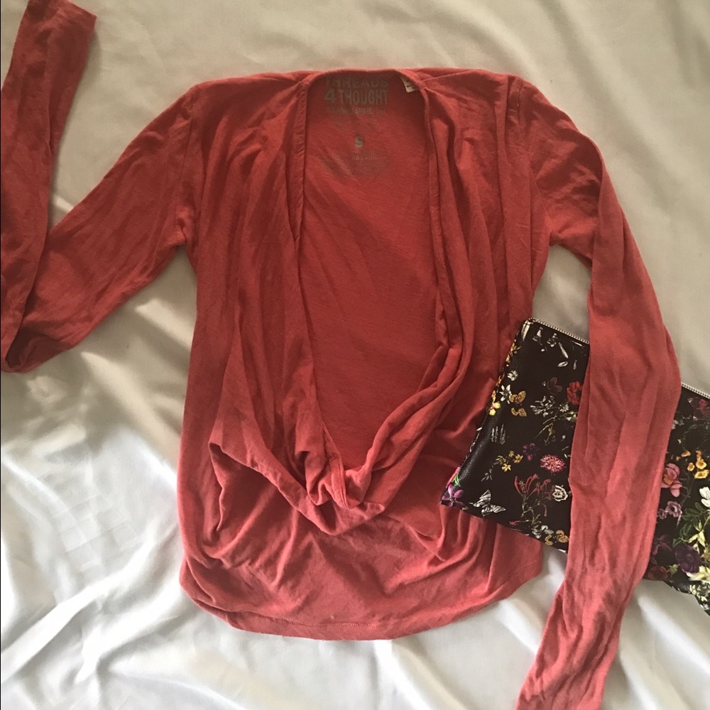 Threads 4 Thought Organic Cotton Cowl Neck Shirt