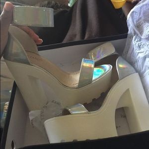 Shoes - PLATFORM HEELS.💖☺(HOLOGRAM) Shoes - PLATFORM HEELS.💖☺(HOLOGRAM)