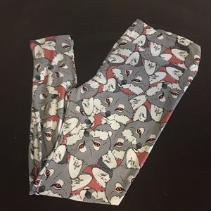TC wolves Lularoe leggings. Never worn