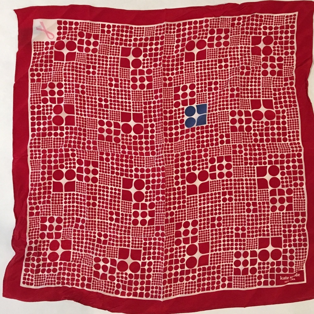 Kate Spade Breast Cancer Awareness Scarf