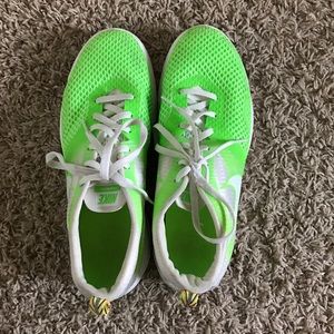 Neon Green Nikes
