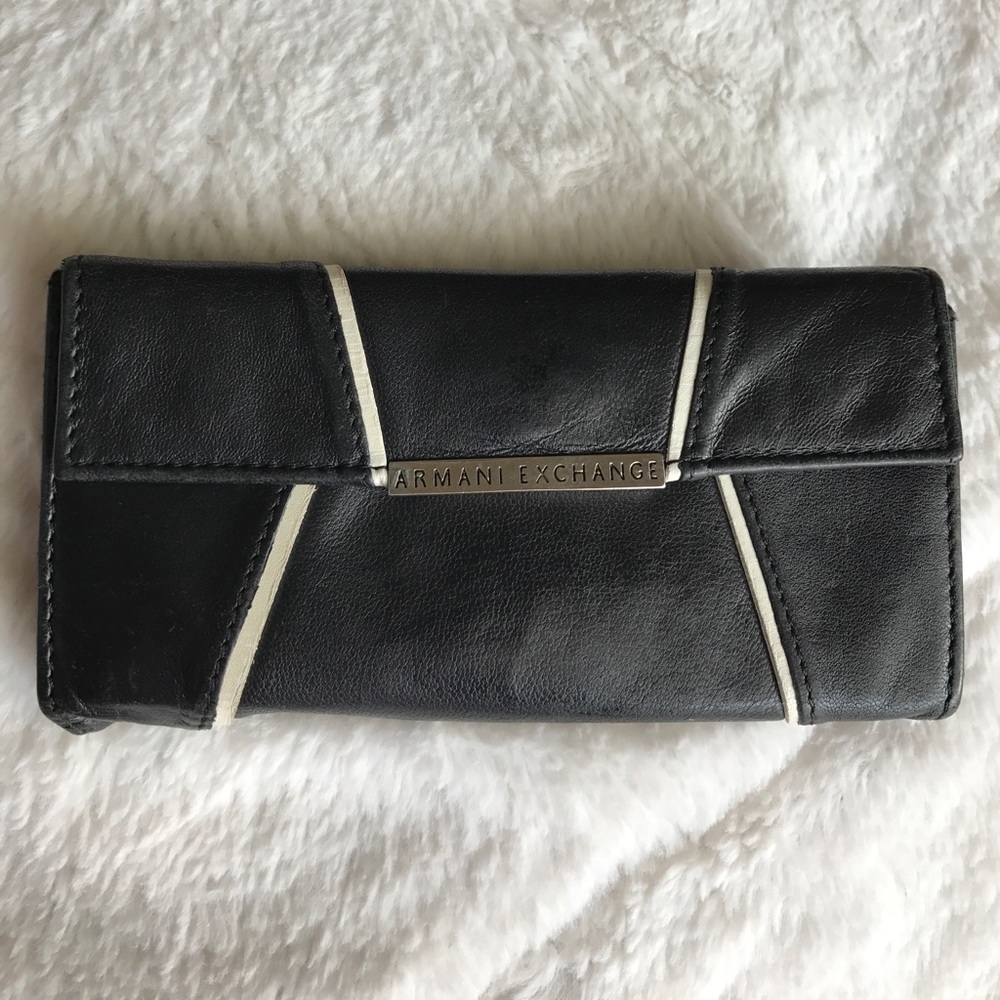 Armani Exchange 100% leather wallet
