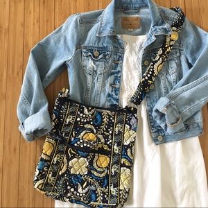 Vera Bradley Hipster Ellie Blue Print