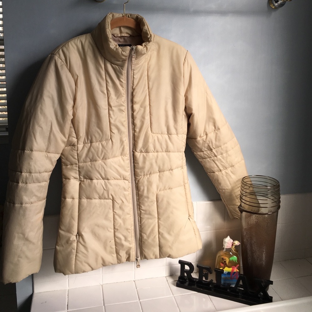 Tan Polo Garage Coat