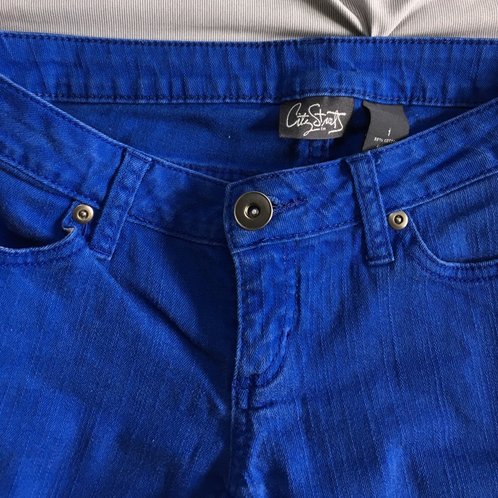 City streets skinny jeans