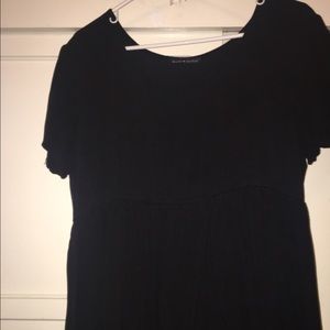 BLACK BRANDY BABYDOLL DRESS