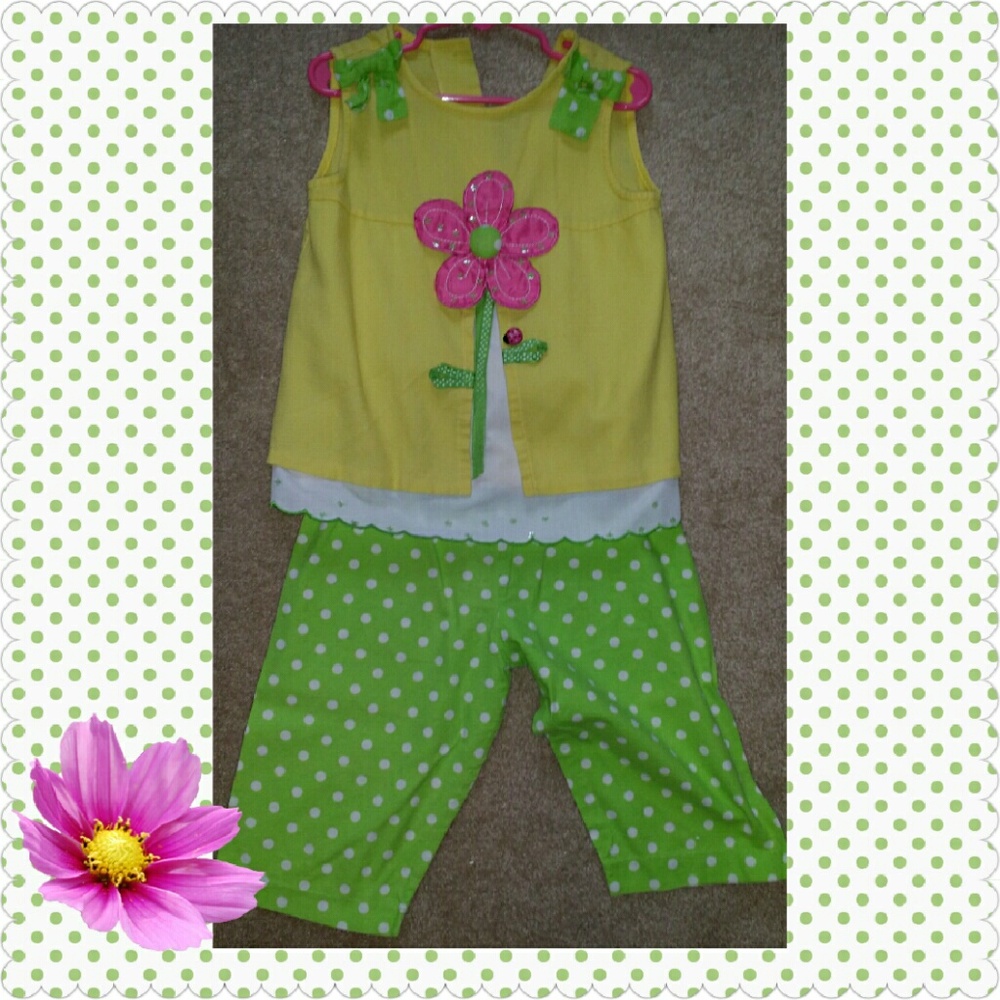 Rare Editions 2pc Capri size 6