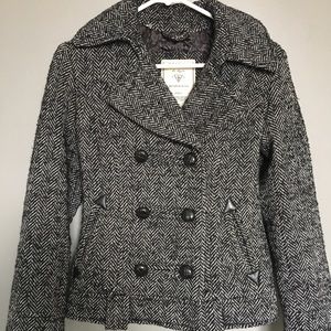 GUESS Winter Pea Coat Jacket Peacoat XS