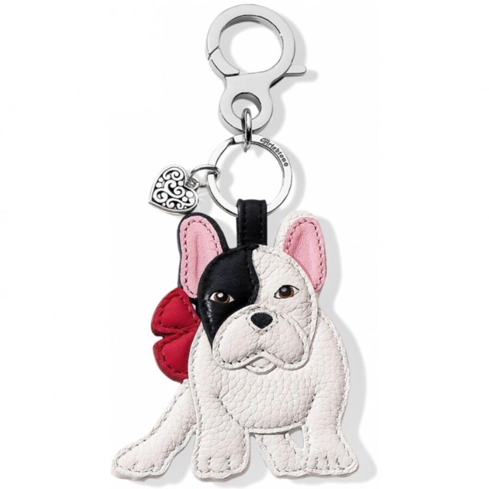 Brighton Collectibles Billie Bulldog Handbag Fob