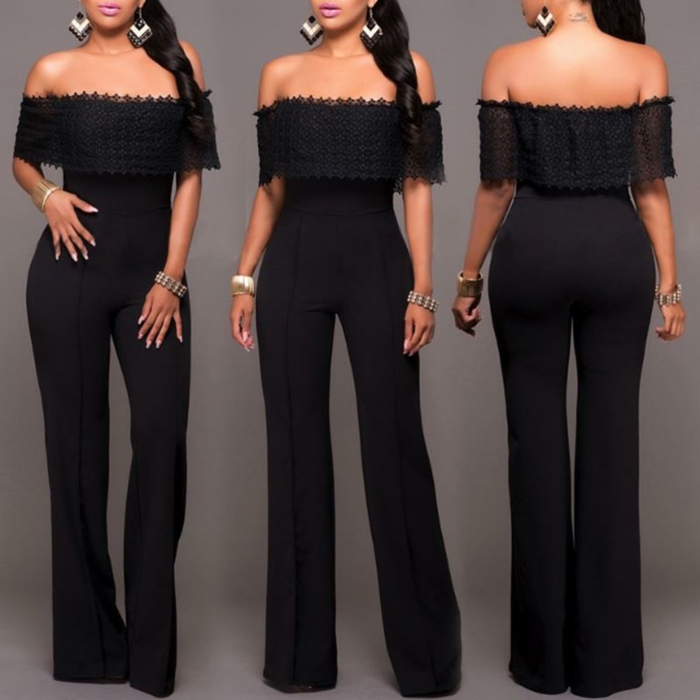 Black jumpsuit