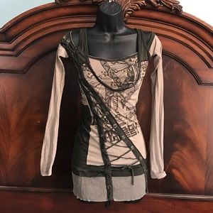 Salvage tunic top