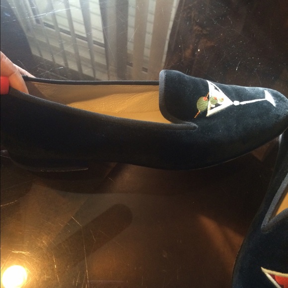 Authentic Stubbs and Wootton Martini Navy loafer - Picture 6 of 6