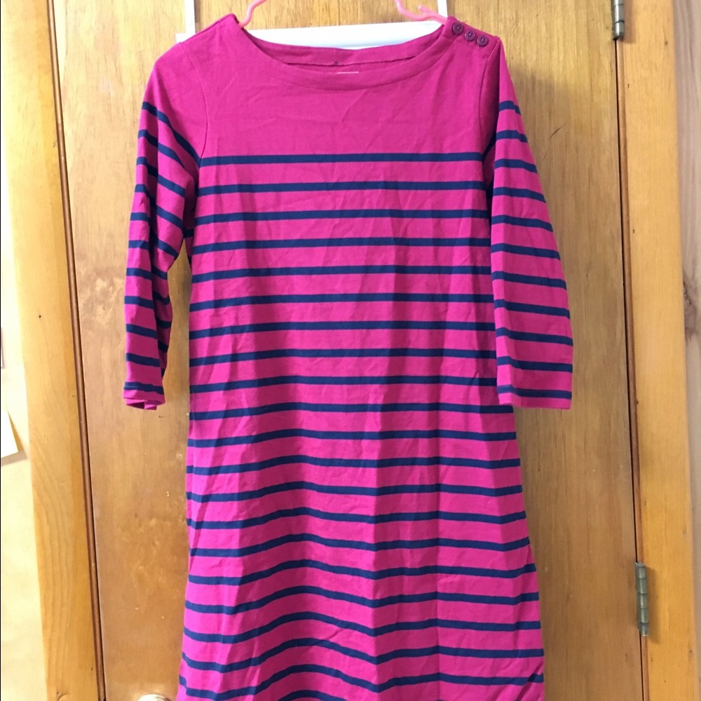 L.L. Bean Stripped Dress